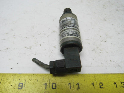 Barksdale Controls 806H4-20 Pressure Transducer 15-36 VDC Input 1-11 VDC Output
