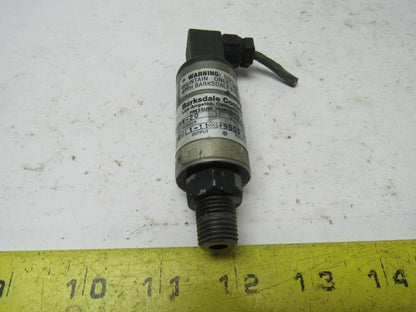 Barksdale Controls 806H4-20 Pressure Transducer 15-36 VDC Input 1-11 VDC Output