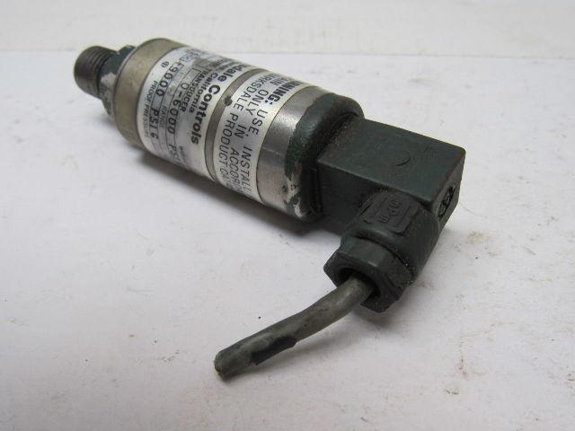 Barksdale Controls 806H4-20 Pressure Transducer 15-36 VDC Input 1-11 VDC Output