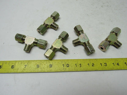 MMCC 2353TE 6 mm Compression Branch Tee M14x1.5 Fittings Lot Of 5