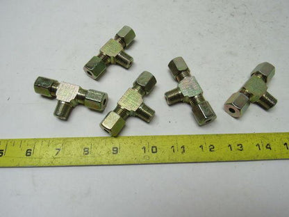 MMCC 2353TE 6 mm Compression Branch Tee M14x1.5 Fittings Lot Of 5