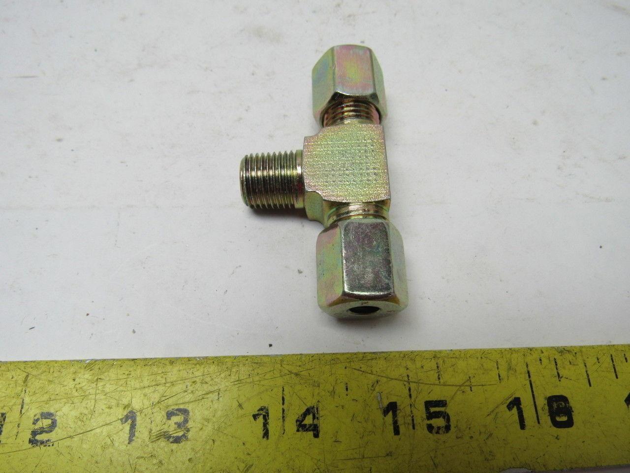 MMCC 2353TE 6 mm Compression Branch Tee M14x1.5 Fittings Lot Of 5
