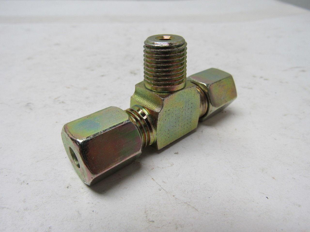MMCC 2353TE 6 mm Compression Branch Tee M14x1.5 Fittings Lot Of 5