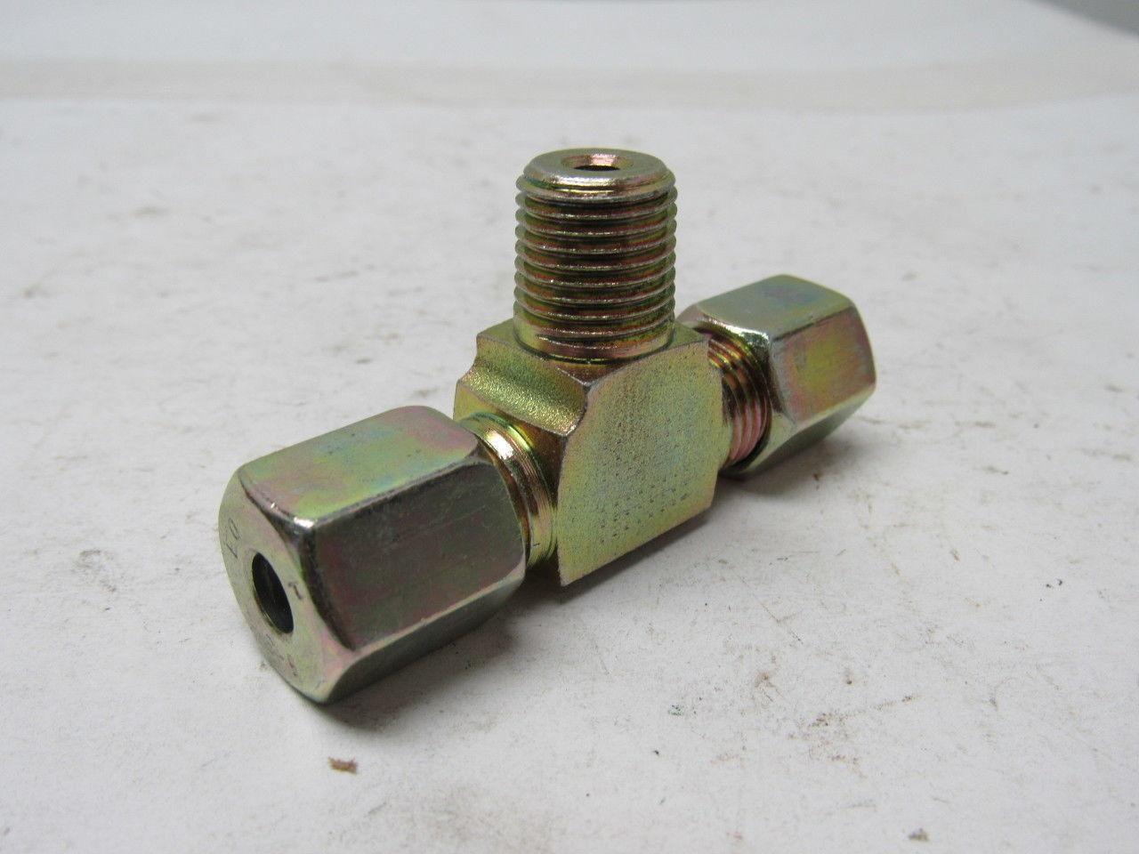 MMCC 2353TE 6 mm Compression Branch Tee M14x1.5 Fittings Lot Of 5
