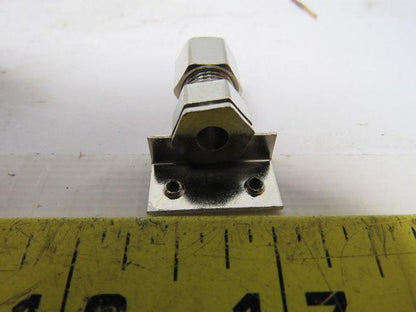 3/16"ID  Stainless Compression Straight Female Fitting W/ Bracket Lot of 12