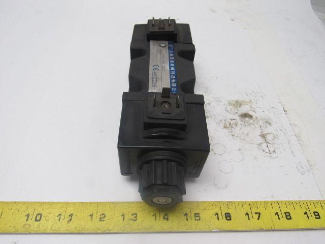 Yuken DSG-03-3C2 3 Position Spring Centered Solenoid Operated Directional Valve