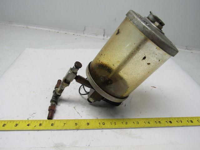 Lube Devices Inc. REF154-26 Gravity Flow Lubricator Reservoir W/120V Solenoid