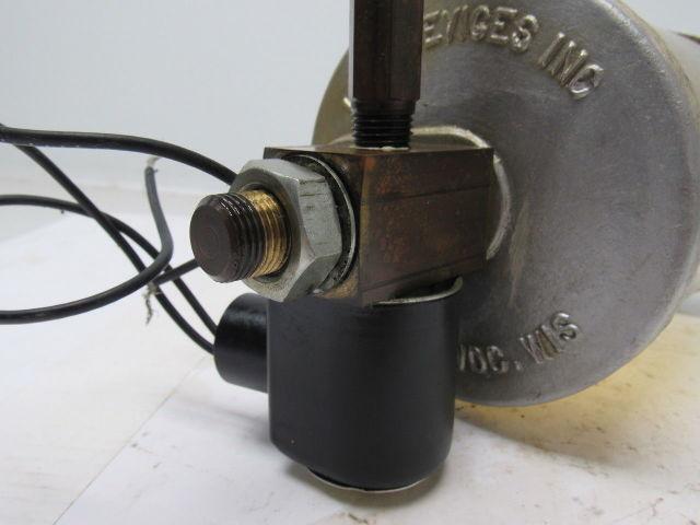 Lube Devices Inc. REF154-26 Gravity Flow Lubricator Reservoir W/120V Solenoid