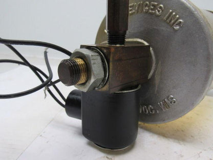Lube Devices Inc. REF154-26 Gravity Flow Lubricator Reservoir W/120V Solenoid