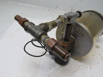 Lube Devices Inc. REF154-26 Gravity Flow Lubricator Reservoir W/120V Solenoid