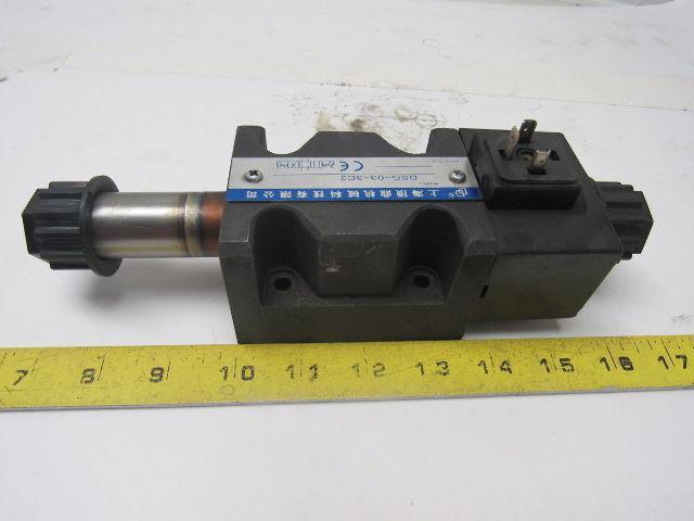 Yuken DSG-03-3C2 Reversible Hydraulic Valve Body With One Solenoid Size D02