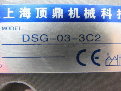 Yuken DSG-03-3C2 Reversible Hydraulic Valve Body With One Solenoid Size D02