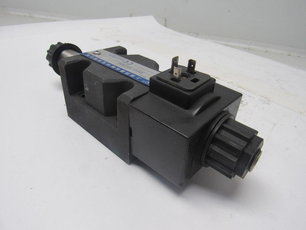 Yuken DSG-03-3C2 Reversible Hydraulic Valve Body With One Solenoid Size D02
