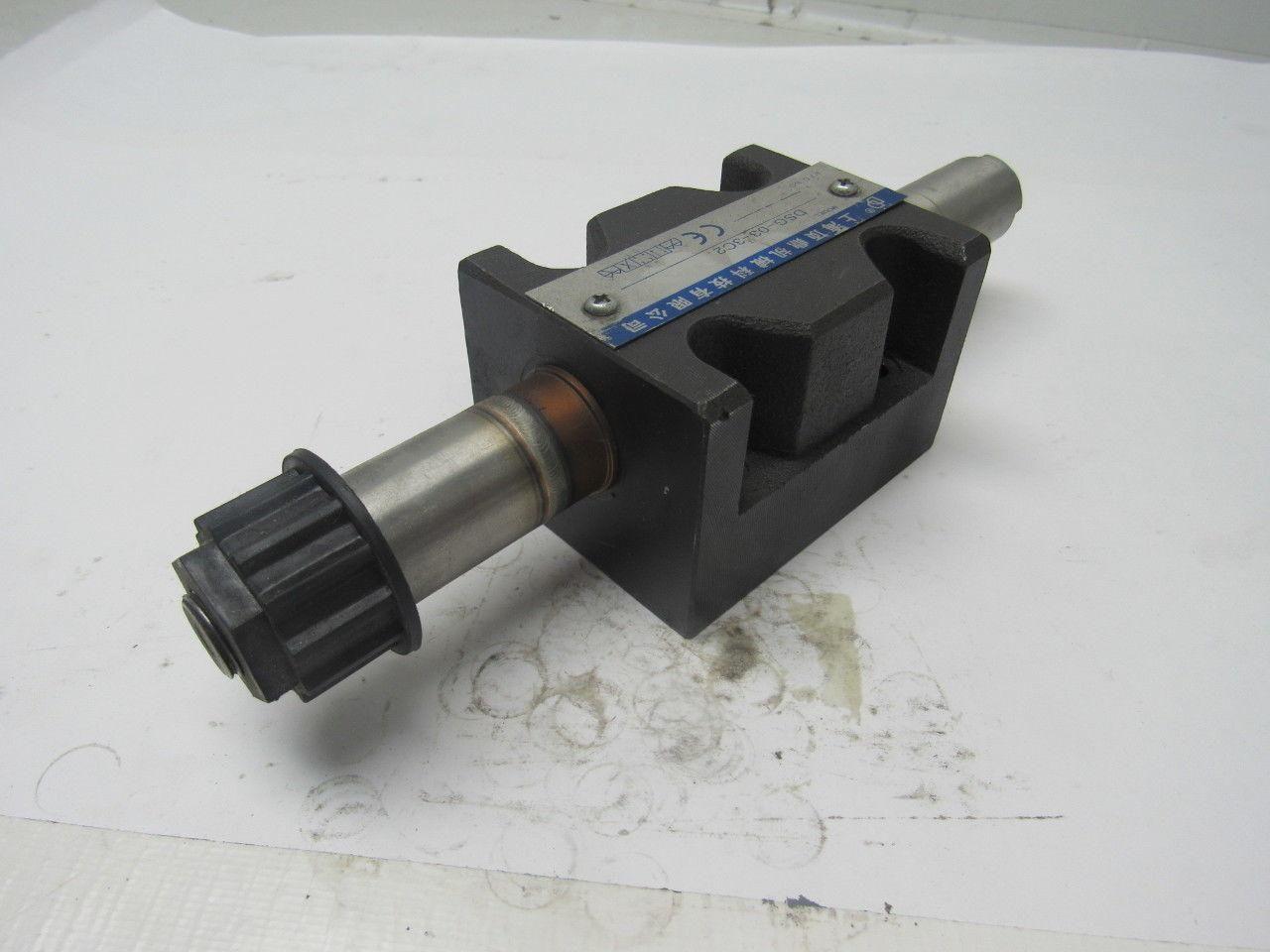 Yuken DSG-03-3C2 Reversible Hydraulic Valve Body Size D02 Without Solenoids