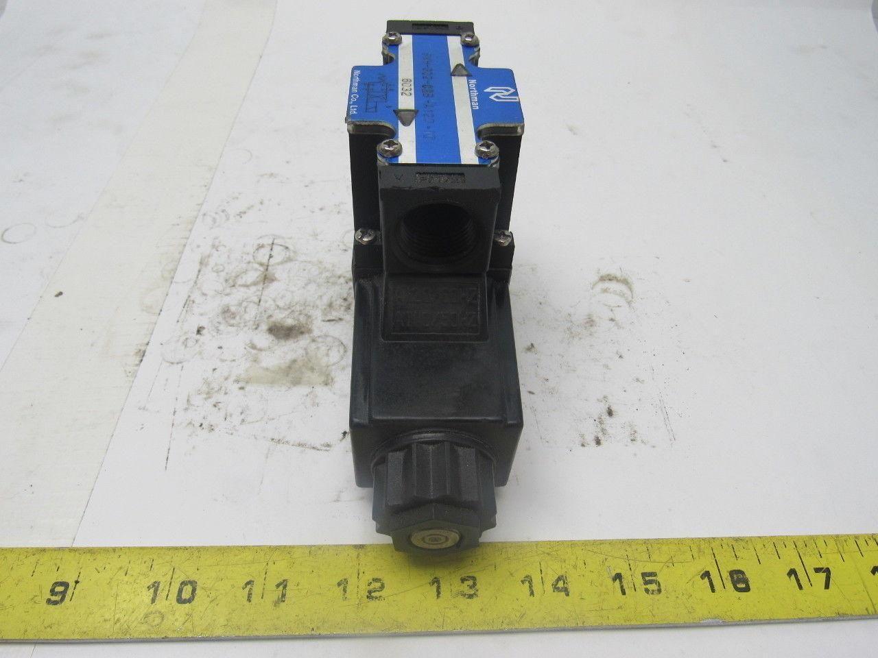 Northman SWH-G02-C2B-A120-10 Hydraulic Directional Valve 110V Single Solenoid