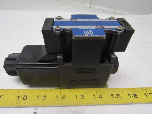 Northman SWH-G02-C2B-A120-10 Hydraulic Directional Valve 110V Single Solenoid