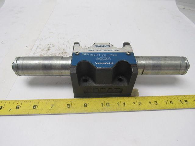 Summer/Yuken DSG-03-3C2-AW220  Hydraulic Directional Valve Body, No Solenoids