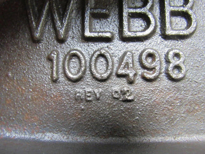 JERVIS B WEBB 100498 Wide Wing Trolley Replacement Part Lot/2