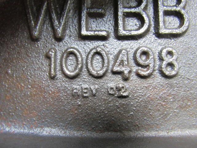 JERVIS B WEBB 100498 Wide Wing Trolley Replacement Part Lot/2