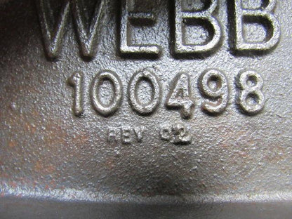 JERVIS B WEBB 100498 Wide Wing Trolley Replacement Part Lot/2