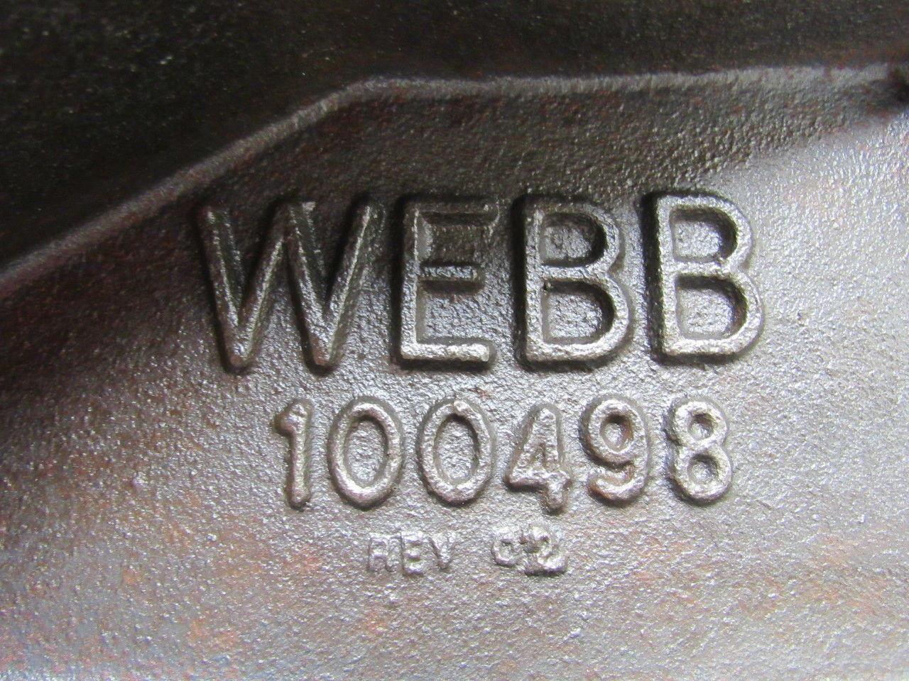 JERVIS B WEBB 100498 Wide Wing Trolley Replacement Part Lot/2