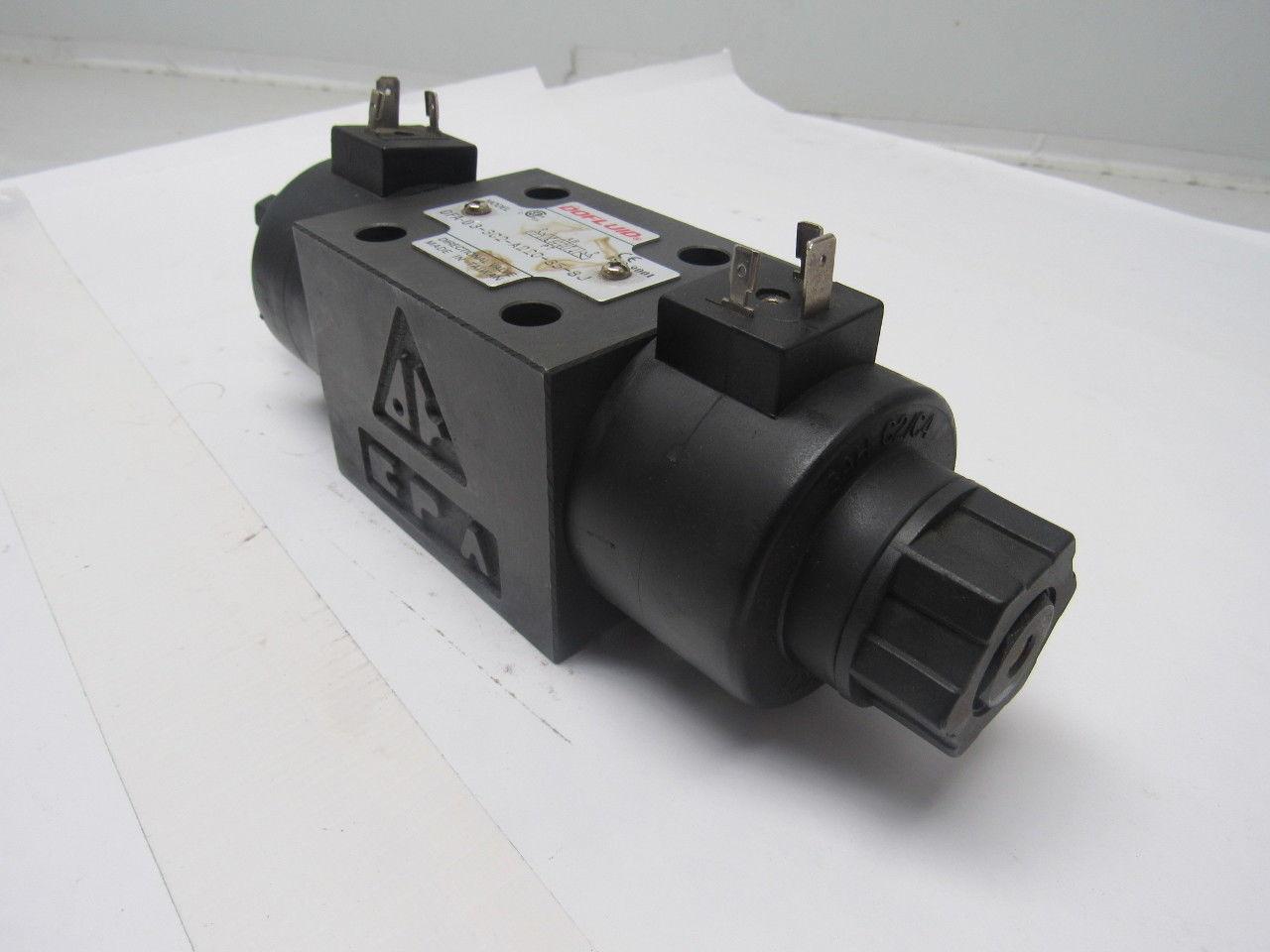 Dofluid DFA-0 3-3C2-A220-35-8J Solenoid Operated Directional Valve 220VAC Coil