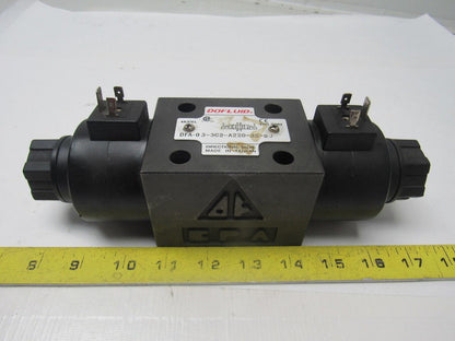Dofluid DFA-0 3-3C2-A220-35-8J Solenoid Operated Directional Valve 220VAC Coil
