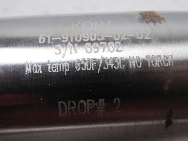 Kona 61-910905-02-02 Plastic Injection Molding Barrel 1.770" OD. X 15-1/2" OAL