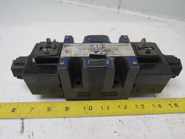 Camel Precision WH43-G03-C2-A240 Solenoid Operated Directional Valve 240V Coil