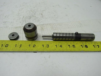 Mate Slug Free Punch Press Die/Stripper Plate & Body Set .189"X .012"