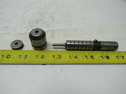 Mate Slug Free Punch Press Die/Stripper Plate & Body Set .189"X .012"
