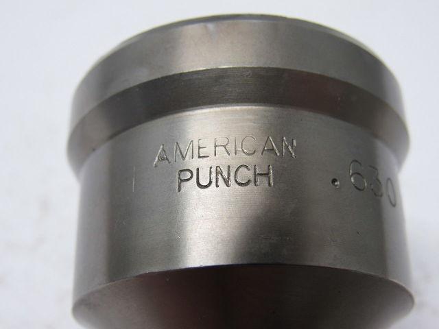 American Punch Standard Ironworker Punch .630 DE 128