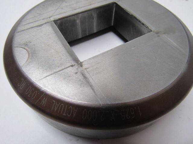Mate Slug Free Punch Press Die 1.625" X 2.000" Actual W/.030" RC