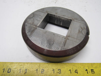 Mate Precision Tooling Slug Free Square Punch Press Die 1.750" X 2.000"