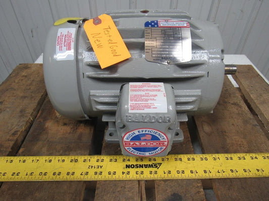 BALDOR AEM3686-4 1-1/2 HP TE 460V 3PH 1750RPM Frm184 AC Motor 7/8" Shaft NOS