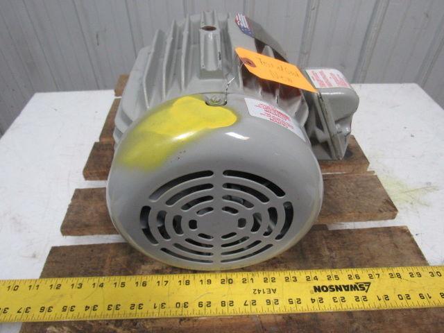 BALDOR AEM3686-4 1-1/2 HP TE 460V 3PH 1750RPM Frm184 AC Motor 7/8" Shaft NOS
