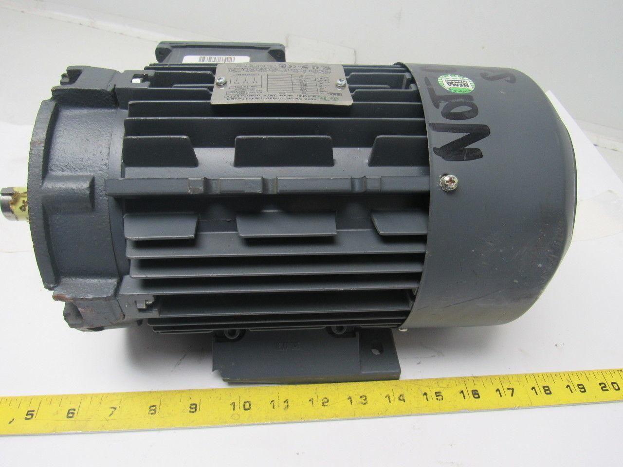 TECHTOP GR3-AL-TF-145TC-4-B-F-1.5 1-1/2HP Inverter Duty Motor 575V 1740RPM