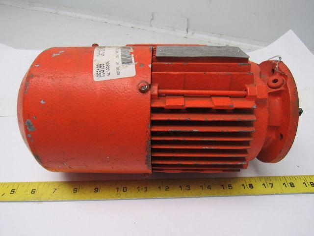 SEW-EURODRIVE DFT71D8/2BM/HF AC Motor .08/.34Hp 825/3330RPM W/Brake 460V 60Hz