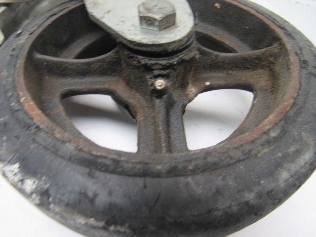 8"x2" Stem Mount Locking Swivel Casters 1-1/4" Stem Lot Of 3