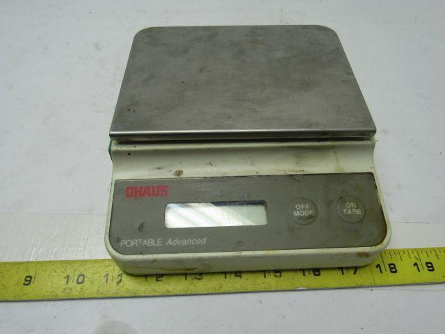 Ohaus CT6000 Electronic Portable Scale 6010 X .5g Capacity 6-12VDC W/Power Cord