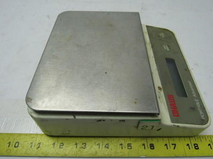 Ohaus CT6000 Electronic Portable Scale 6010 X .5g Capacity 6-12VDC W/Power Cord