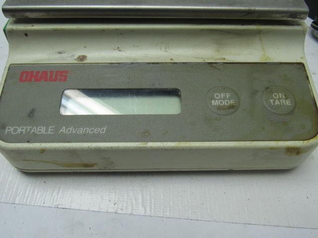 Ohaus CT6000 Electronic Portable Scale 6010 X .5g Capacity 6-12VDC W/Power Cord