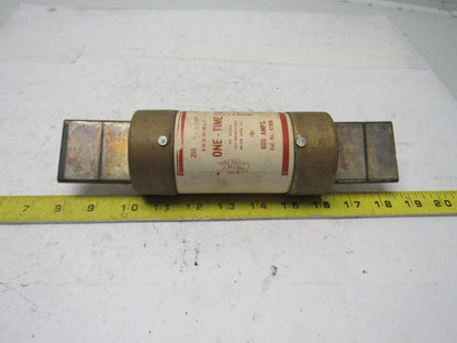 Gould Shawmut OT600 One-Time 600 Amp Fuse 250V Lot of 3