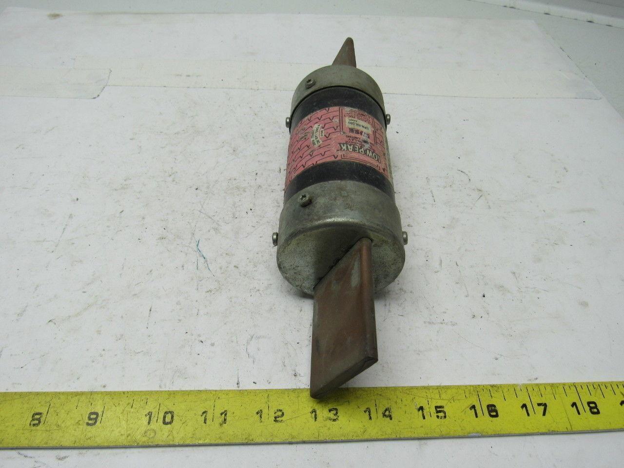 Buss Bussman LPN-RK-500 Low-Peak Dual Element Time Delay Fuse 500 Amp Lot of 3