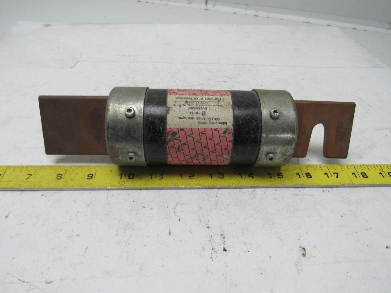 Buss Bussman LPN-RK-500 Low-Peak Dual Element Time Delay Fuse 500 Amp Lot of 3