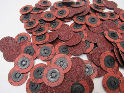 Merit  69957399762 1-1/2" Resin Bond Abrasive Cloth Discs 36G Box of 157
