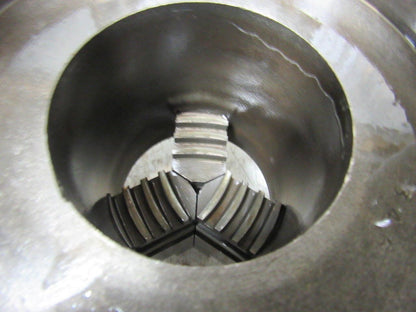 Pratt Burnerd 1272-62515 BP68/8489 10" Lathe Chuck 3 Jaw 3" Thru Hole W/Adapter