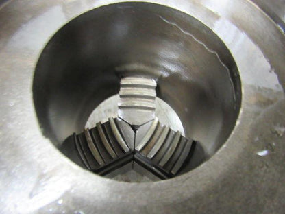 Pratt Burnerd 1272-62515 BP68/8489 10" Lathe Chuck 3 Jaw 3" Thru Hole W/Adapter