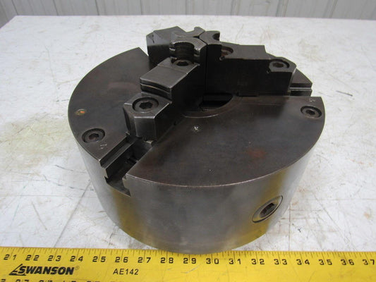 Pratt Burnerd 1272-62515 BP68/8489 10" Lathe Chuck 3 Jaw 3" Thru Hole W/Adapter