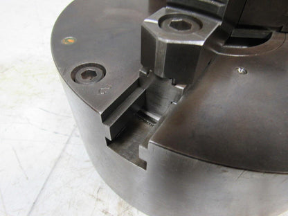 Pratt Burnerd 1272-62515 BP68/8489 10" Lathe Chuck 3 Jaw 3" Thru Hole W/Adapter